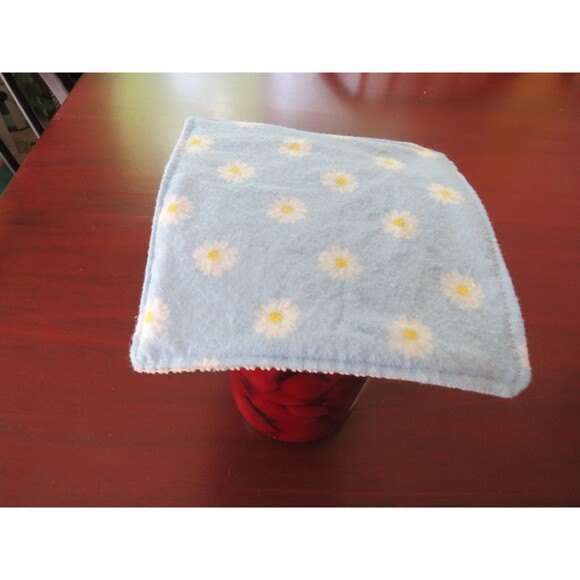 Jar Gripper, Handmade Jar Opener, Yellow with Red Cherries - Picture 3 of 4